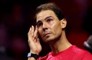 Rafael Nadal pictured at the 2024 Davis Cup Final | Image Source: Getty